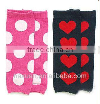 Hot sale adorable baby leg warmers knee high for kids
