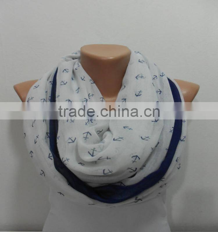 New design woman fashion anchor Shawl Beach Scarf