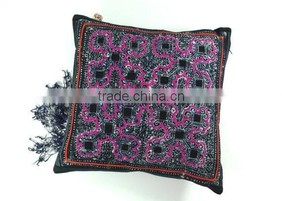 hmong cushion - vintage hmong batik cushion, pillow case, pillow, ooak