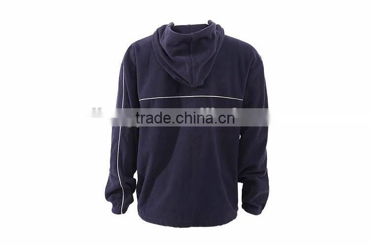 Custom men's 100 polyester polar fleece outdoor jacket