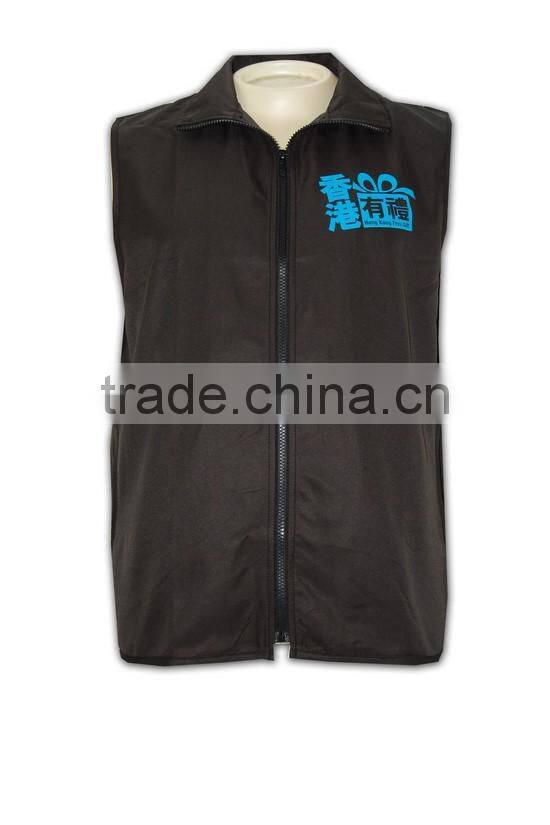 Wholesale factory price manufactures vest uniform cheap custom Promotional Vests Logo