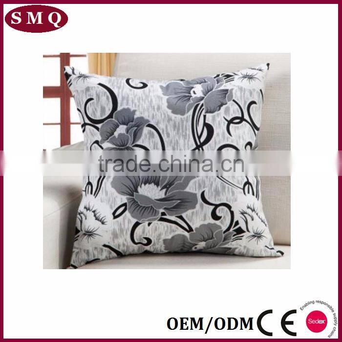 natural style painting large pillow covers in 50*50cm size