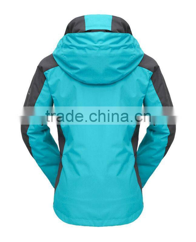 fashion women outdoor jacket waterproof&breathable,women's waterproof jacket