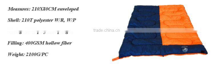 camping enveloped sleeping bag