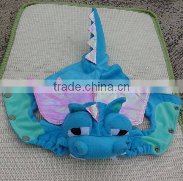 Dog Clothes Puppy Dragon Plush Coat