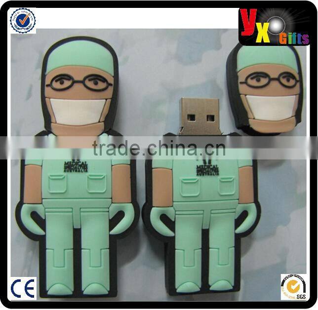2-4G Capacity and pvc Material usb flash drive speed rating