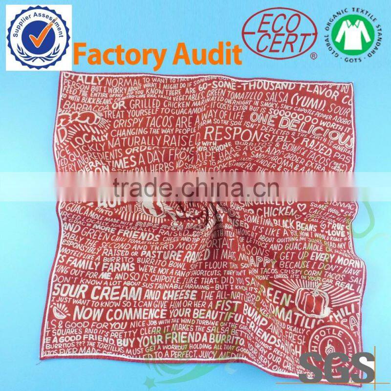 High quality custom design fashion printing lady scarf