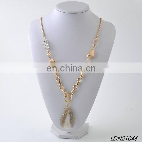 New Fashion Ruby Stone Collar Necklaces