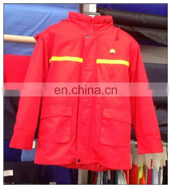 Winter antistatic windproof uniform jacket