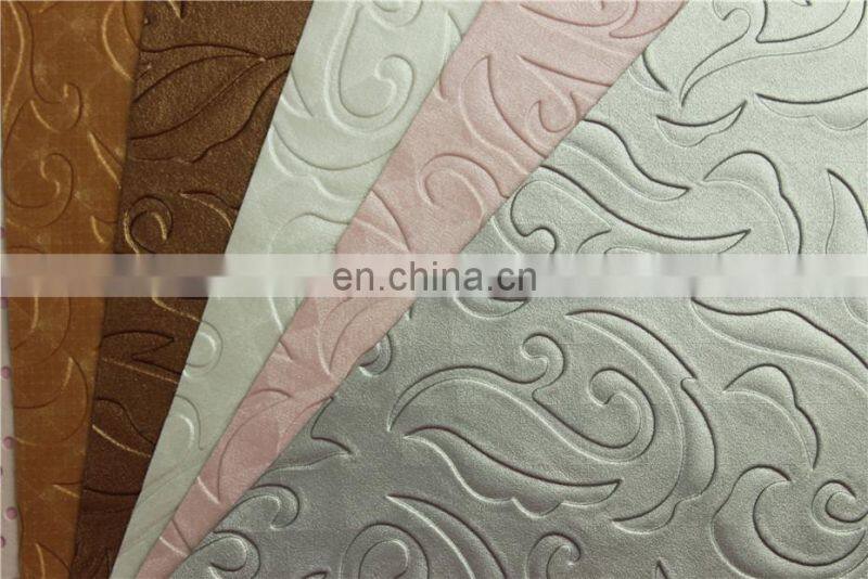 Faux pvc leather for decoration