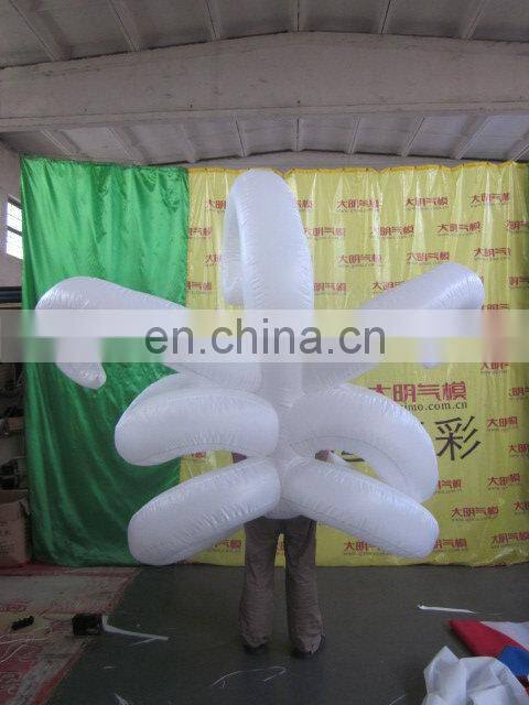 customized multicolor inflatable carnival octopus costume for adults