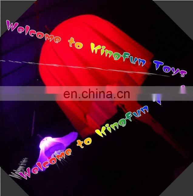 1.5M inflatable jellyfish with LED lights