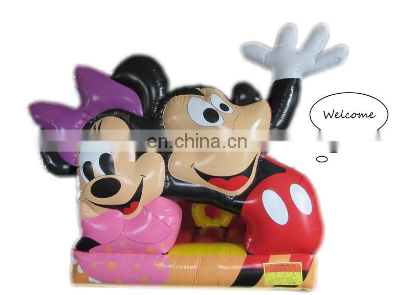 2016 new season promote inflatable bouncer with slide children inflatable play land cheap inflatable bouncer with slide for sale