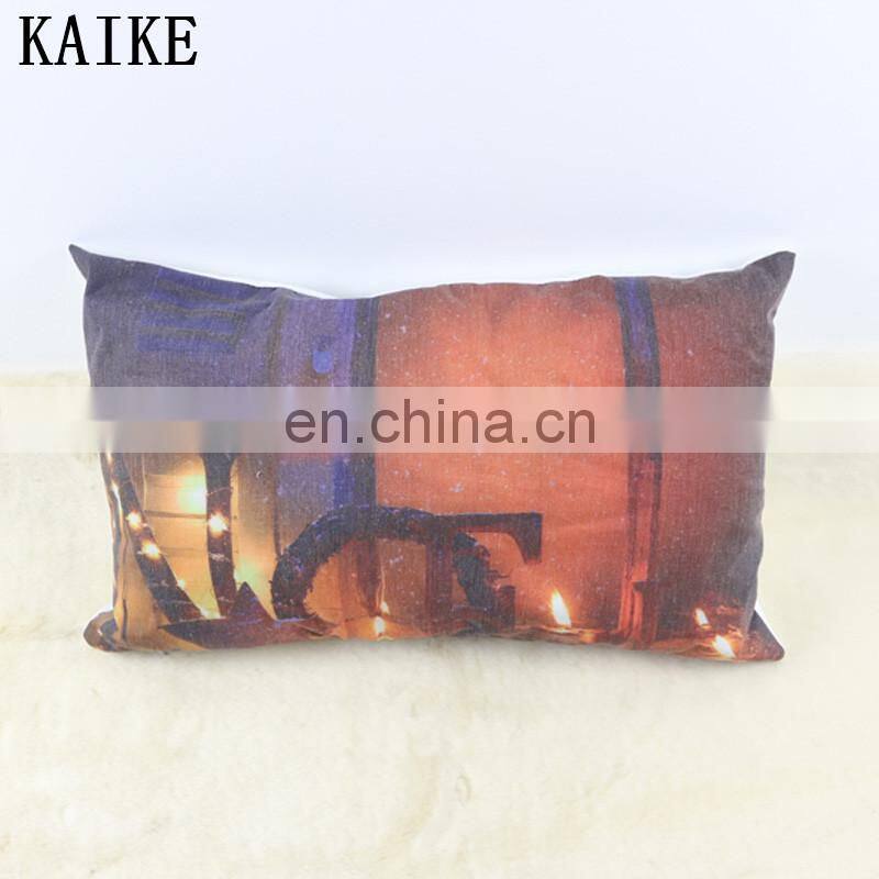 Custom new fashion led cushion cover headboard bed