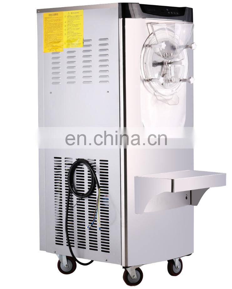 vertical batch freezer hard ice cream machine