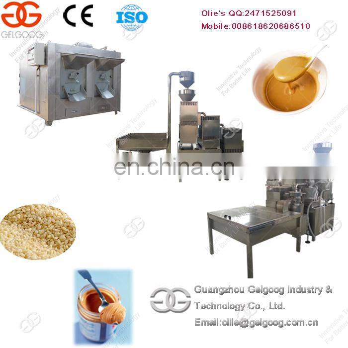 Wide Application Almond Butter Tahini Making Machine Sesame Paste Maker Peanut Butter Processing Plant