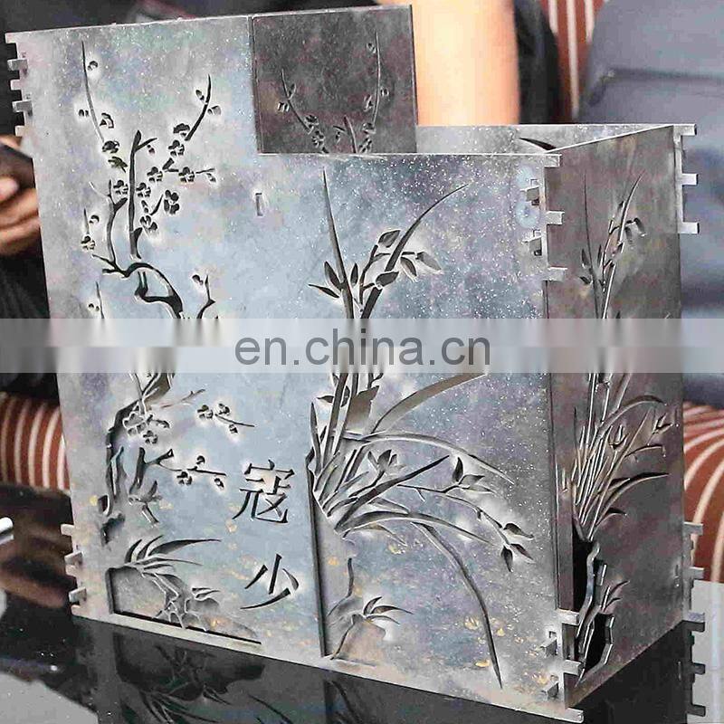 A588 Laser Cut Corten Steel Shelf