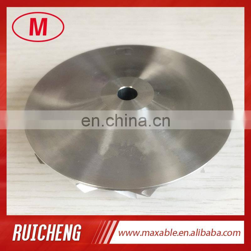 TE06H 16M 49185-40700 49185-01041 48.04/68.01mm 6+6 blades Turbo Billet/aluminum 2618/milling compressor wheel for 49179-02250