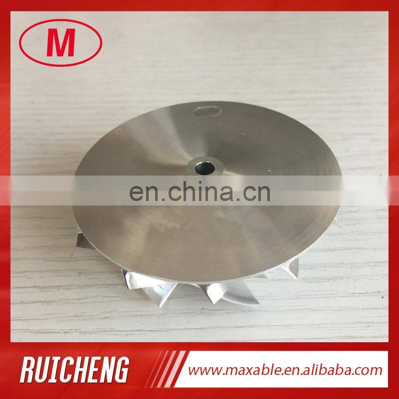 TD04HL 51.00/67.00mm 6+6 blades turbo Turbocharger milling/aluminum 2618/billet compressor wheel