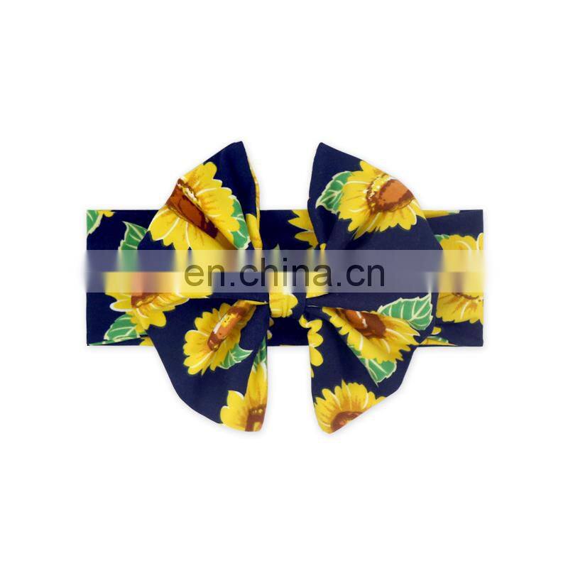 Cute floral print infant baby sleeping bag long sleeve children clothing and headband 2pcs sleeping bag baby gown set