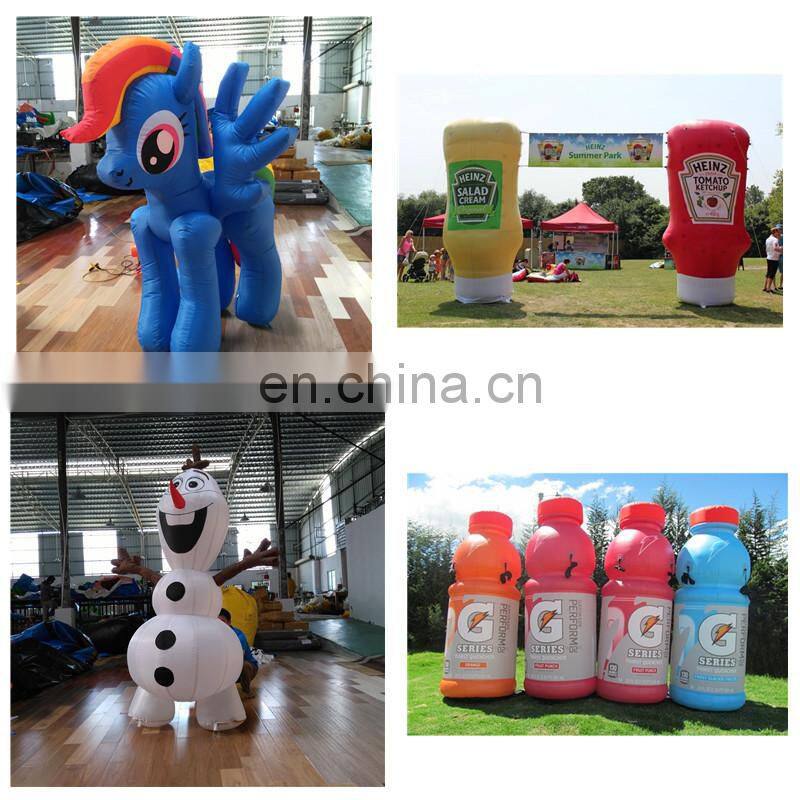 Wholesale 3mH Cheap Inflatable Taekwondo Figure For Advertising And Promotional
