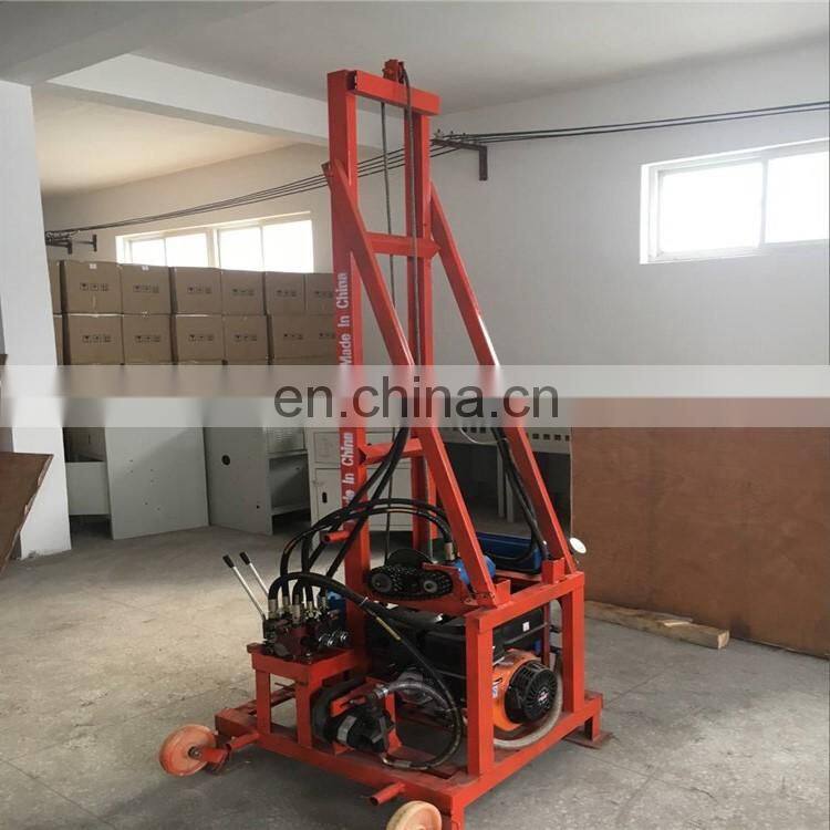 80 Meter Portable Water Well Drilling Rigs / Hydraulic Water Well Drilling Machine For Sale