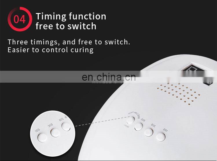 Hot selling new powerful sunshine light 36w dual wave LED nail uv lamp