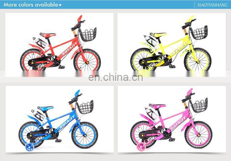 Four wheels 14 16 18 kids bike for 6 years old