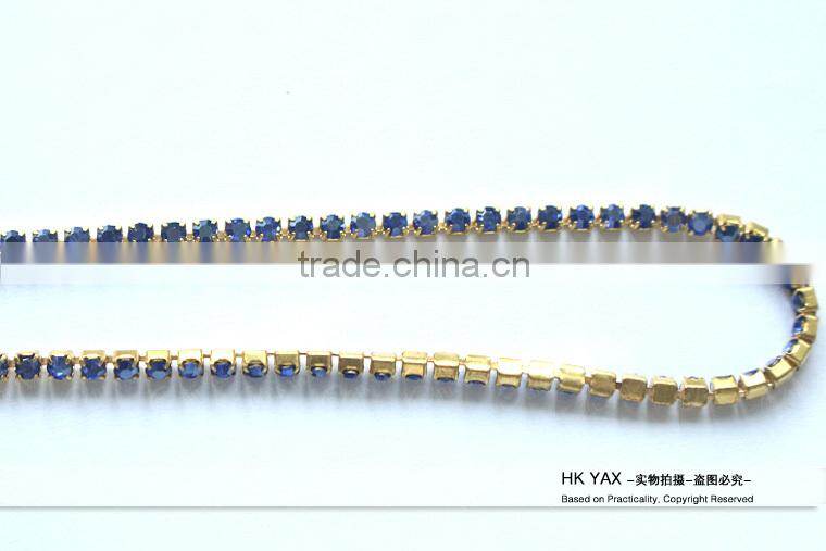 jw0525 High Quality cup chain strass;China Roll DMC Chain;Wholesale cup chain strass