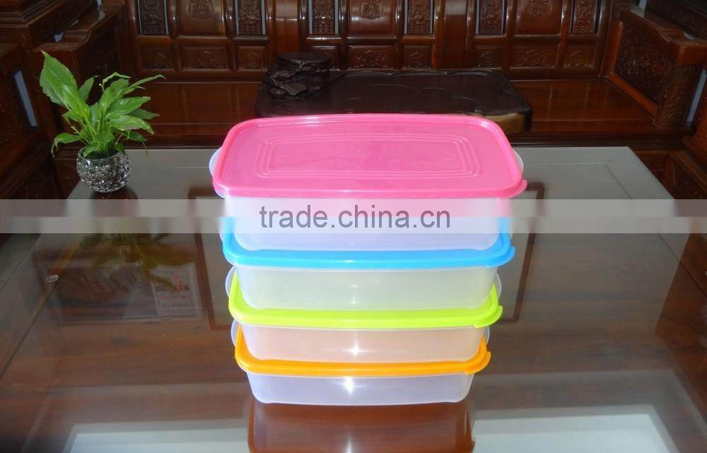 Retangular plastic food storage container or food storage box 4500ml