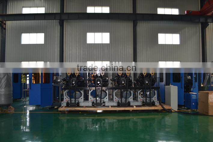 Latest technology full automatic hydraulic system pet blow moulding machine in hot sale