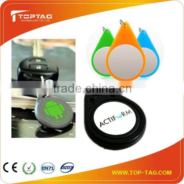 customize Colorful NFC Keychain for payment