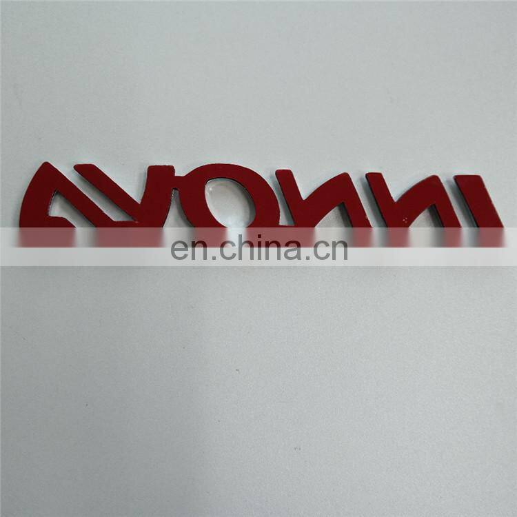 Customized ABS Plastic INNOVA Chrome Rear Label Car Emblem Badge Sticker