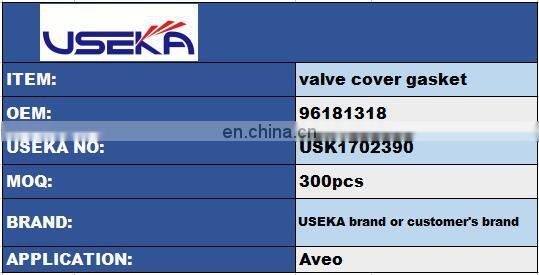 auto parts valve cover gasket for CHEVROLET AVEO OEM 96181318