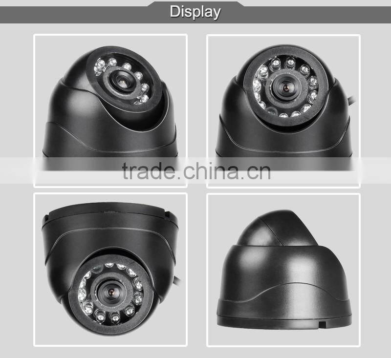 Car Surveillance Camera System 24Pcs LED Night Vision Infrared MINI Plastic Dom Sony CCTV Camera