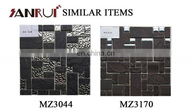 Pakistan tile price Home Decoration Ceramic Mix Glass Mosaic