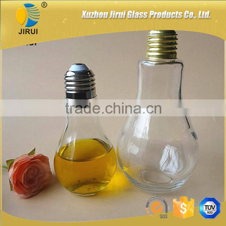 hot sale glass wishing bottle with screw cap