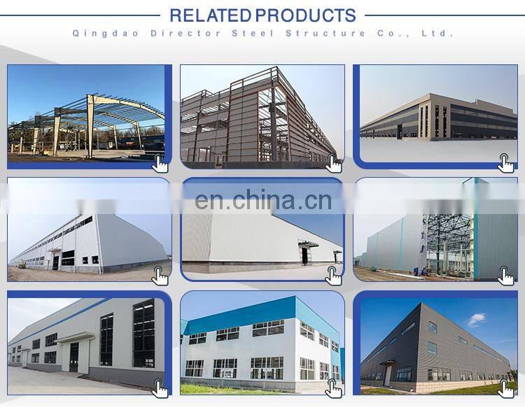 China Cheap Metal Frame Prefabricated Steel Structure Workshop Shed Building