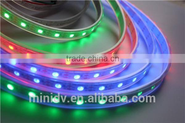 5050 SMD 30/60LED/M RGB Full Color Dream Color WS2812 LED Strip Light with IP67 Waterproof Tube
