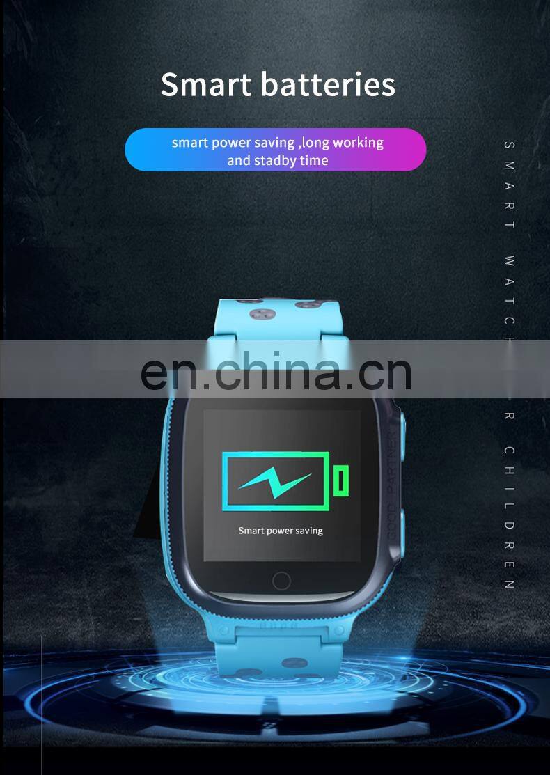 2019 New Private SOS Calling Remote Monitor Smartwatch Phone For Kids, Waterproof Kids Smart watch With Gps IP67 Phone Watch