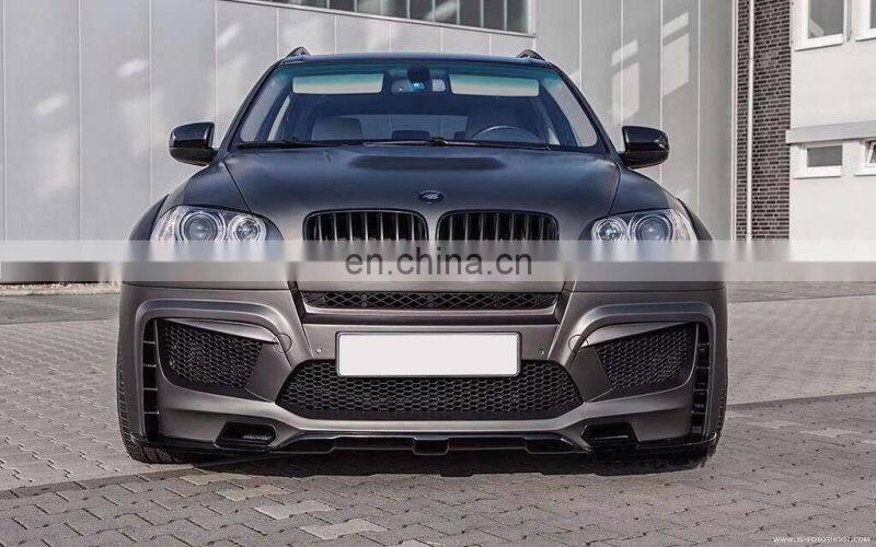 Runde Suitable For Bmw X5 E70 Modified Upgrade Prior Design Style Wide Body Kit Front Rear Bumper Wheel Eyebrow Fender