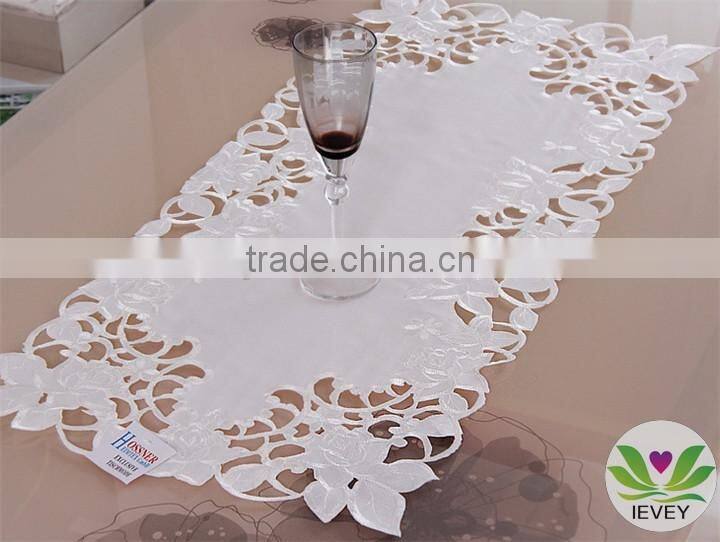 home textile satin embroidery design tablecloth wholesale tablecloth christmas embroidered tablecloth