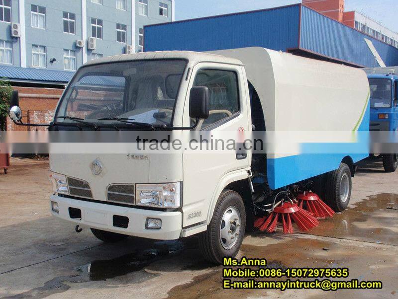 5cbm Dongfeng 4x2 Road Sweeper Truck