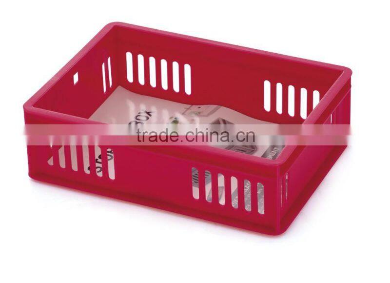 Multi-functional 3 partition Table Plastic Stationery Storage Box