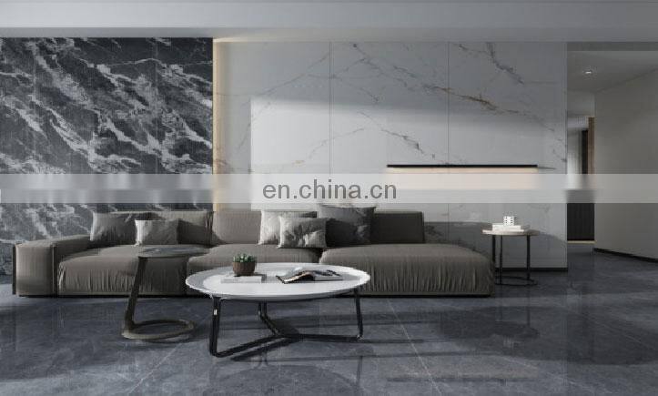 Chinese guangzhou suppliers fireproof ceramic floor fine porcellanato used porcelain tiles big slab white