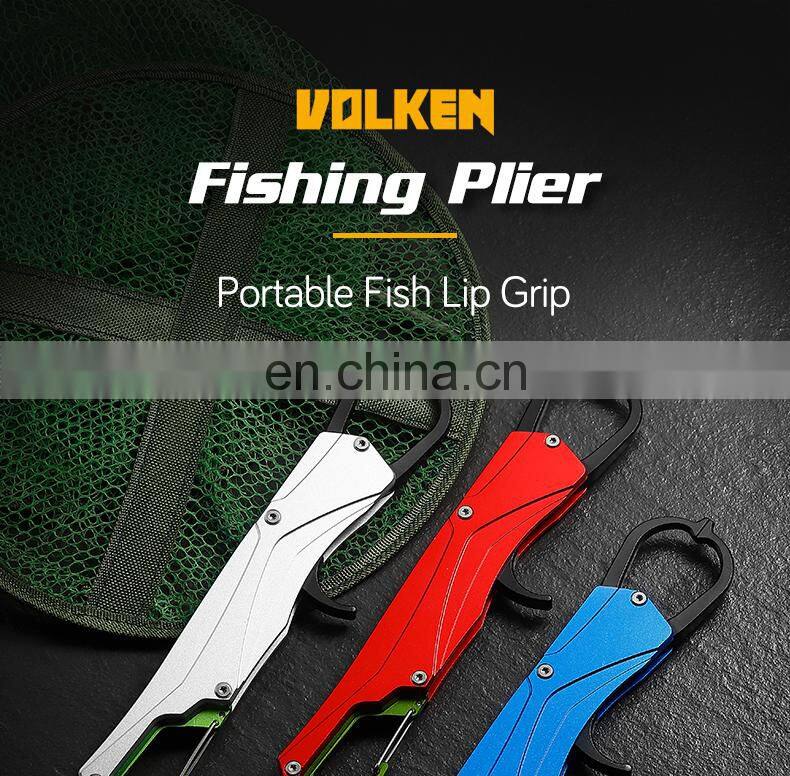 New outdoor fishing tackle gun type fish control pliers aluminum alloy luya fish mouth pliers