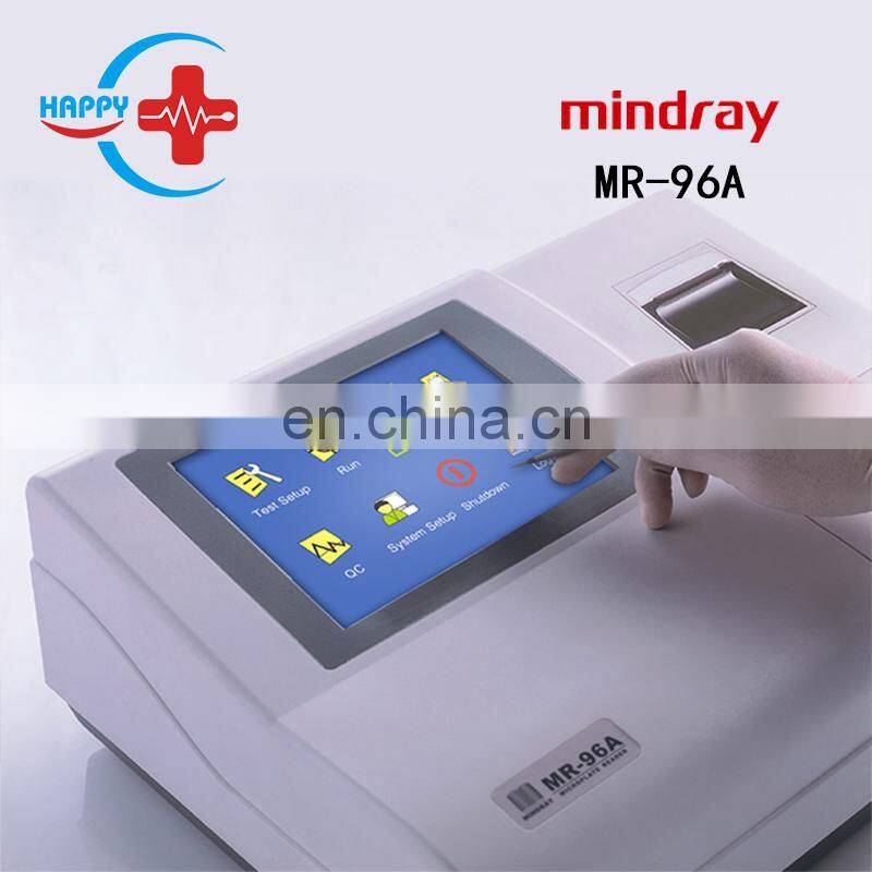 Mindray MR-96A Hospital Laboratory Equipment Elisa Microplate Reader with Printer Health Diagnosis