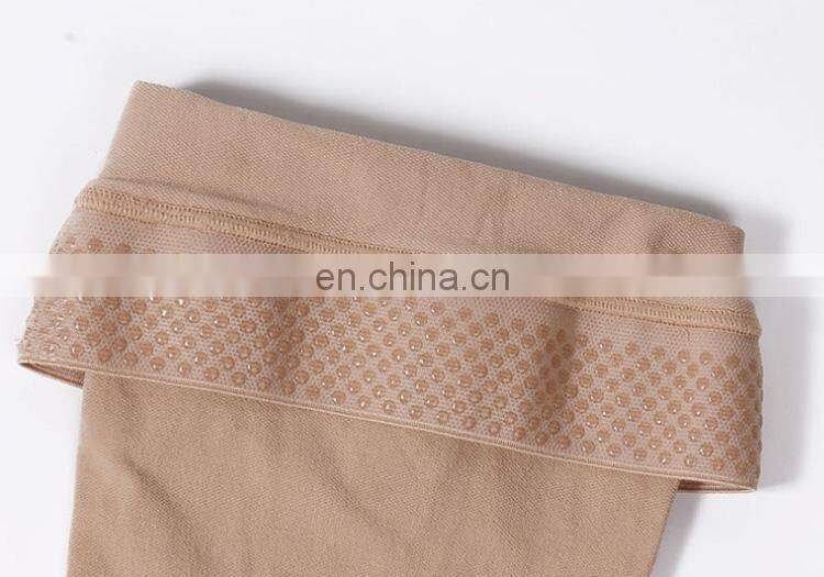 23-32mmhg Open Toe Medical Compression Socks Knee High Graduated Custom Logo Footless Thigh High Compression Stockings