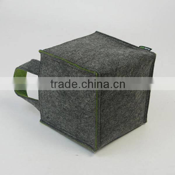 Custom Blank Felt Storage Organizers/Handle Storage Organizer With Bins