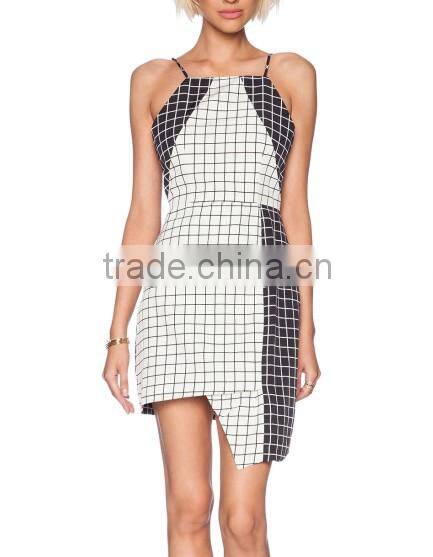 2015 Customized Plus Size dress Wholesale printed Women casual dress